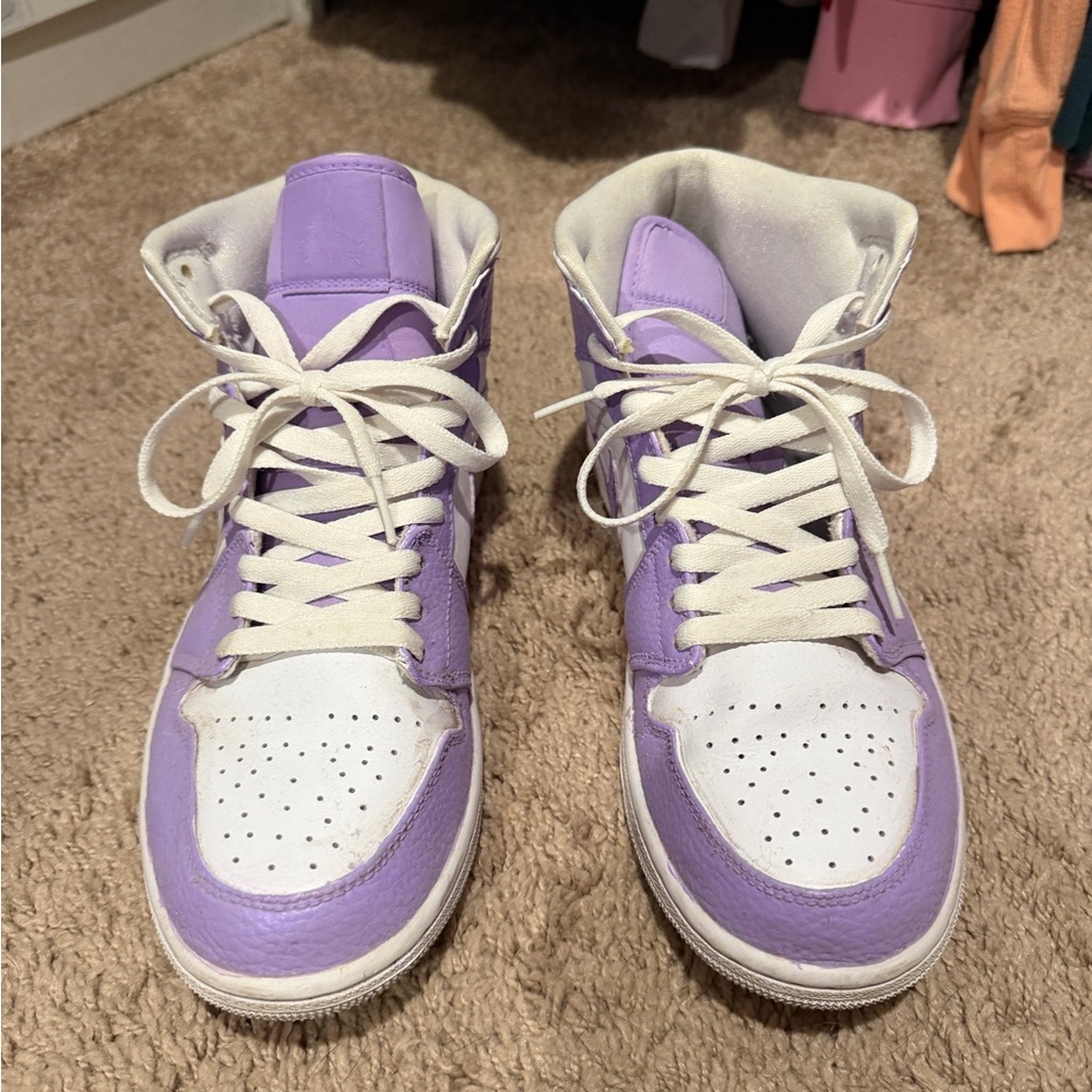 Purple Custom Jordans